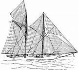 Vintage Schooner coloring Page  ColouringPages sketch template