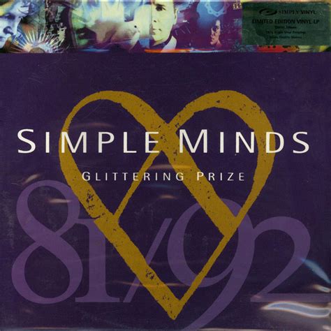 Simple Minds - Glittering Prize 81/92 (2000, Vinyl) | Discogs