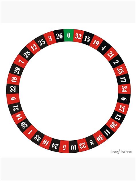 "roulette wheel symbol" Poster for Sale by tony4urban | Redbubble