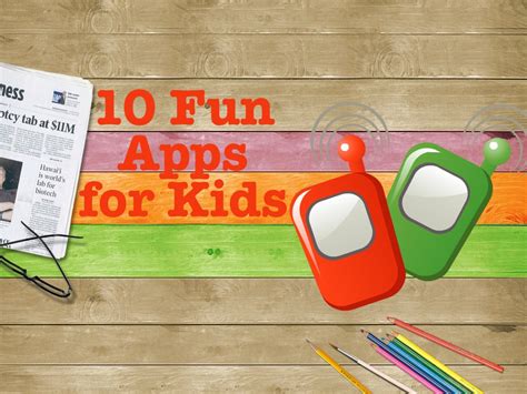 Ten Fun Apps for Kids - In The Playroom