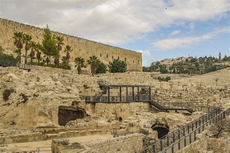 Eastern Wall, Old Jerusalem City | Architecture Stock Photos ~ Creative Market