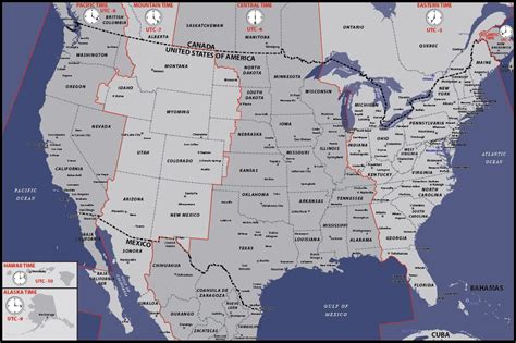 USA Map With Time Zones, 45% OFF | gbu-taganskij.ru