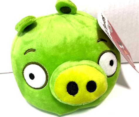 Angry Bird Plush Toy. Green Pig. 6 inches - Walmart.com