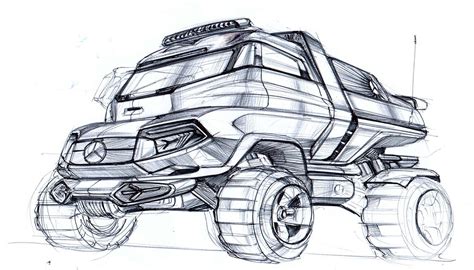 Truck Sketches on Behance