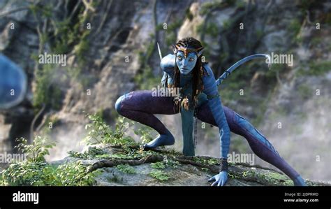 ZOE SALDANA, AVATAR, 2009 Stock Photo - Alamy