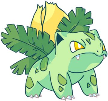 Shiny Ivysaur by Luteifera on DeviantArt