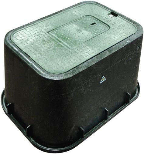 14'' X 19'' X 12'' Rectangular Water Meter Valve Box With Meter Hatch | HILLS IRRIGATION