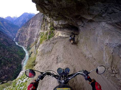 Riding on the world's most dangerous road, which is in India by RE ...