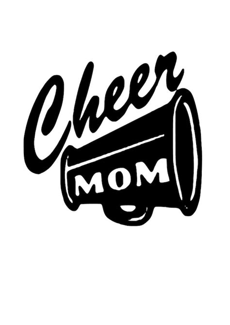 Cheer Mom SVG file