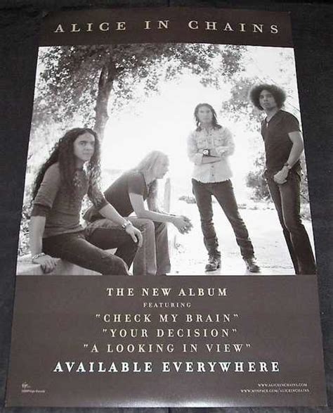 Alice In Chains - Black Gives Way To Blue Dbl Sided Promo Poster ...