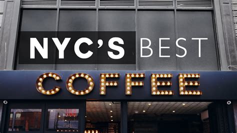 BEST COFFEE SHOPS IN NEW YORK CITY! 2017 Tour - YouTube