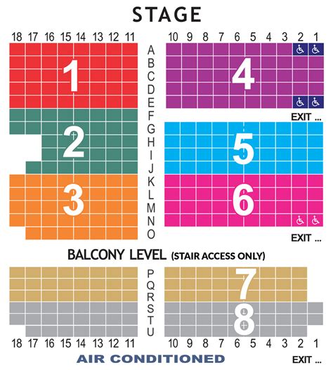 Seating Chart Warner Theatre Erie Pa | Elcho Table