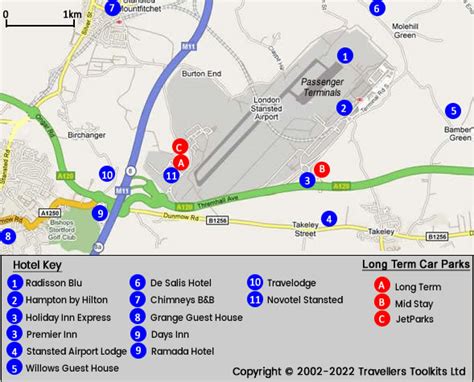 Long stay car parking Stansted Airport options compared