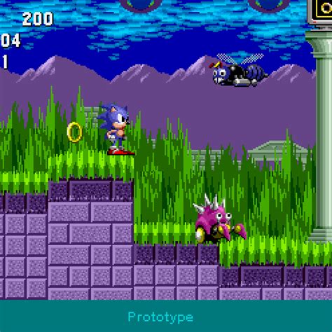 Marble Zone in the ‘Sonic 1′ prototype would use... - Sonic The Hedgeblog