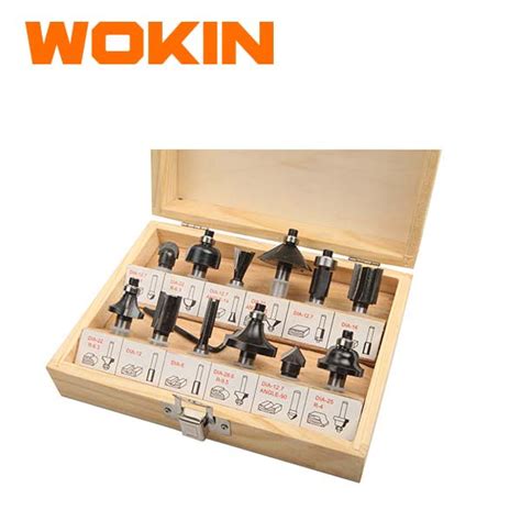 WOKIN 12 pcs carbride router bits set | Kenya Electrical Store