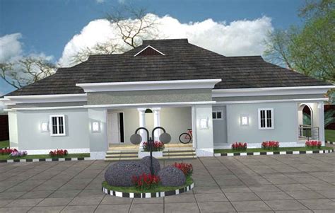 Exotic design 4 bedroom Nigeria house plan