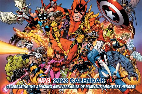 Marvel 2023 Calendar - Archonia.com