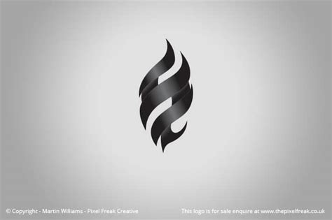 Black Flame Logo *For Sale* – Logo Design | Graphic Designer | Web Development – Pixel Freak ...