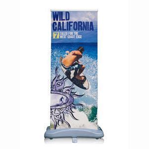 Your store. Retractable Outdoor Banner Stand