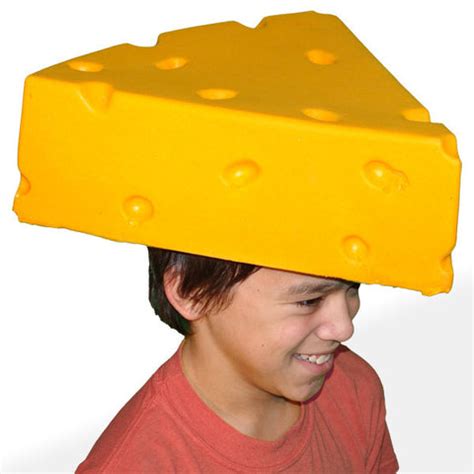 Great Big Cheese hat : Giant Cheese hat from GreatBigStuff.com