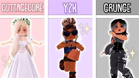 CREATING OUTFITS FOR EVERY AESTHETIC IN ROYALE HIGH! | Roblox - YouTube