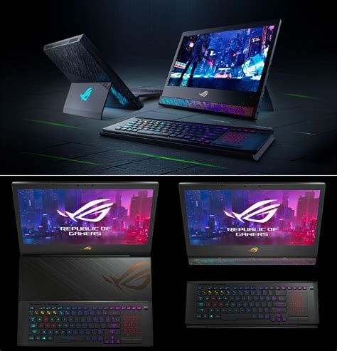 ASUS ROG Mothership (GZ700) Laptop Doubles as an All-in-one Desktop PC, Makes CES 2019 Debut ...