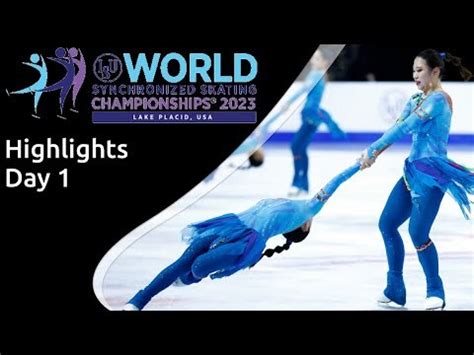 Short Program Highlights - ISU World Synchronised Championships 2023 ...