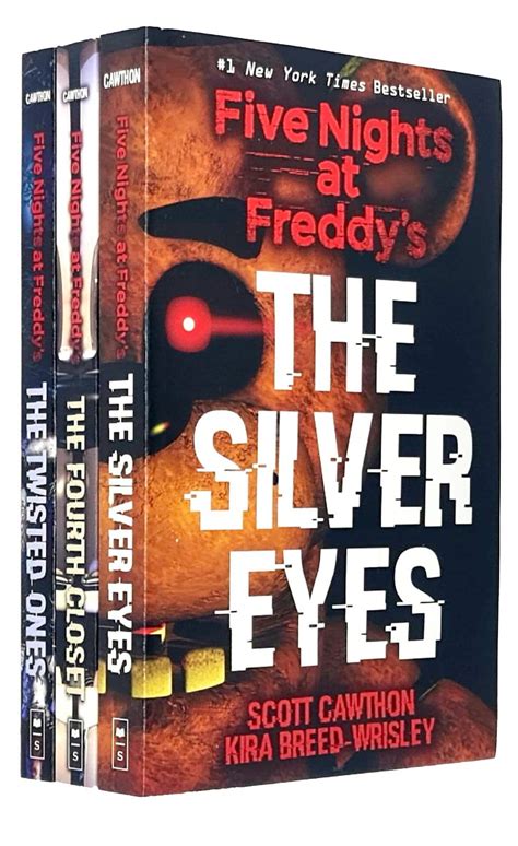 Buy Five Nights At Freddys Series 3 Books Collection Set By Scott Cawthon (The Silver Eyes, The ...