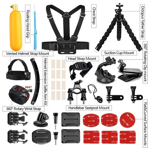 AKASO Outdoor Sports Action Camera Accessories Kit 14 in 1 – AKASO ...