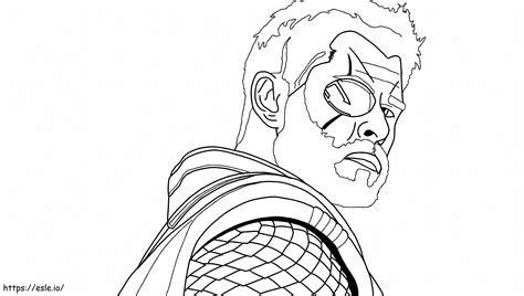 Thor Infinity War coloring page