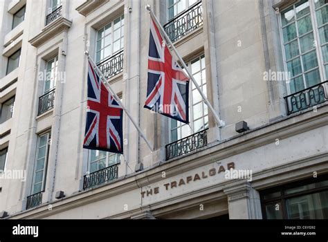 The Trafalgar Hotel near Trafalgar Square, London, England Stock Photo - Alamy