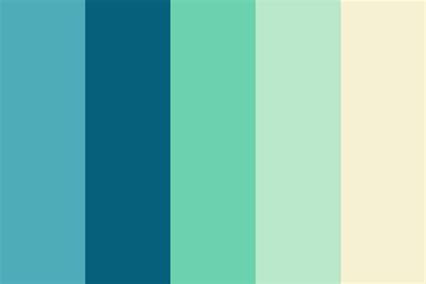 Hawaiian Island Color Scheme Color Palette