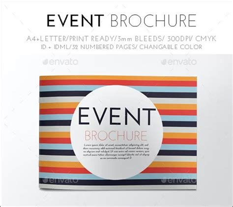 31+ Event Brochure Templates | Free & Premium Designs