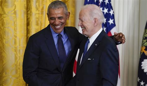 Biden hosts Obama before hitting road for 2024 campaign - Washington Times