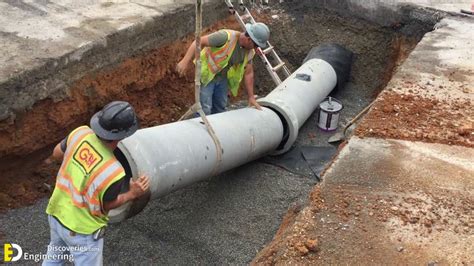 33+ Photos Of Concrete Drainage Pipes Installation! | Engineering ...