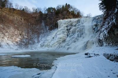 Ithaca Falls in winter | The Winged Sandals