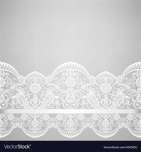 Lace border Royalty Free Vector Image - VectorStock