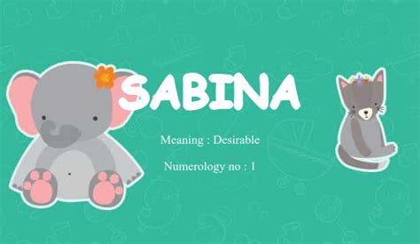 Sabina Name Meaning