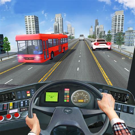 Bus Driving Sim 2019: Free Bus Simulator Driving Modren Bus Driver Passengers City Tour Pick ...