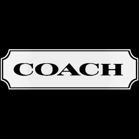 Coach Black Aftermarket Decal Sticker