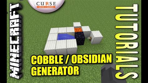 How To Make Obsidian Generator - Minecraft afk obsidian generator ...