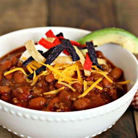 EASY Homemade Red Chili | Life, Love, and Good Food