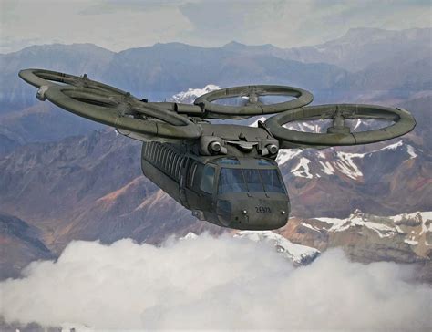 US Army May be Developing a VTOL Stealth Helicopter with Electric Propulsion - TechEBlog