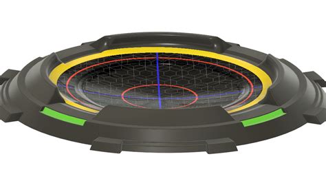 Large Anime Pro Spin Stadium - Tabletop Analytics