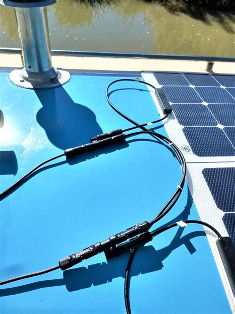 Fitting flexible solar panels to a narrowboat - Continuous Cruising ...