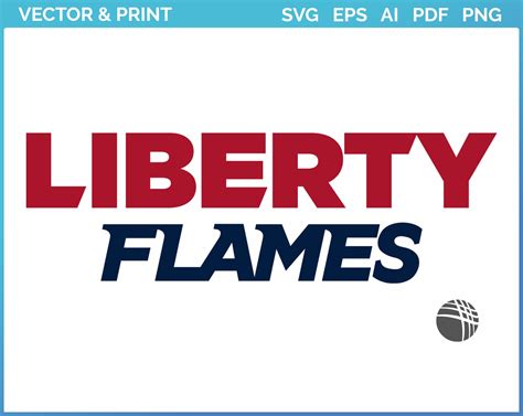 Liberty Flames - Wordmark Logo (2013) - College Sports Vector SVG Logo ...