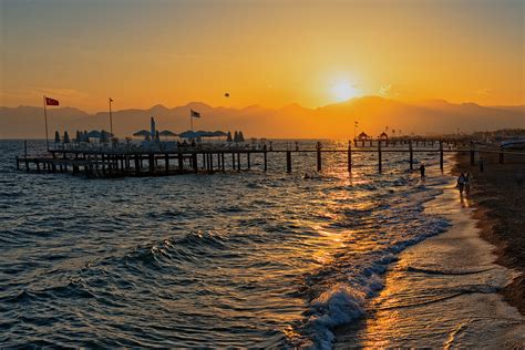 Sunset at Lara Beach, Antalya, Turkey | CamelKW | Flickr