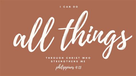 Philippians 4:13 Desktop Wallpaper