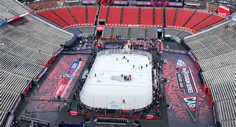 Watch the Capitals and Hurricanes outdoor practices ahead of the ...