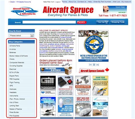 Welcome to the New AircraftSpruce.com! | Aircraft Spruce